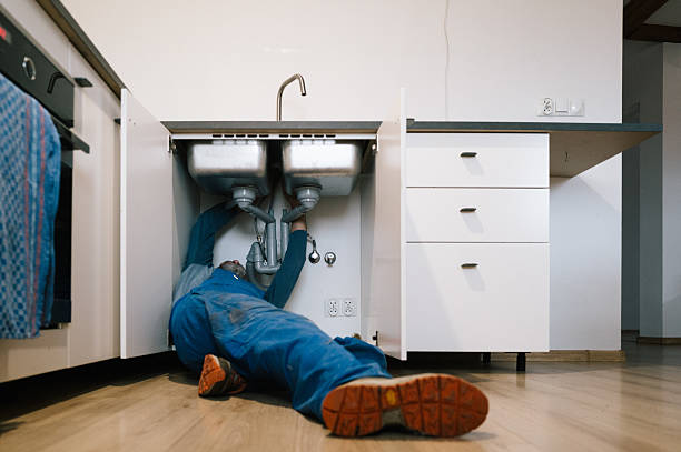 Professional Leak Detection technician working in Wayland, MI